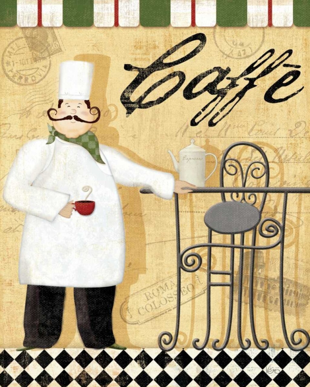 Chefs Break III Poster Print by Veronique Charron - Item # VARPDX1006